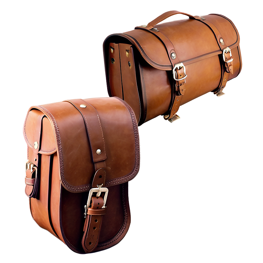 Biker Leather Saddlebags Png 63