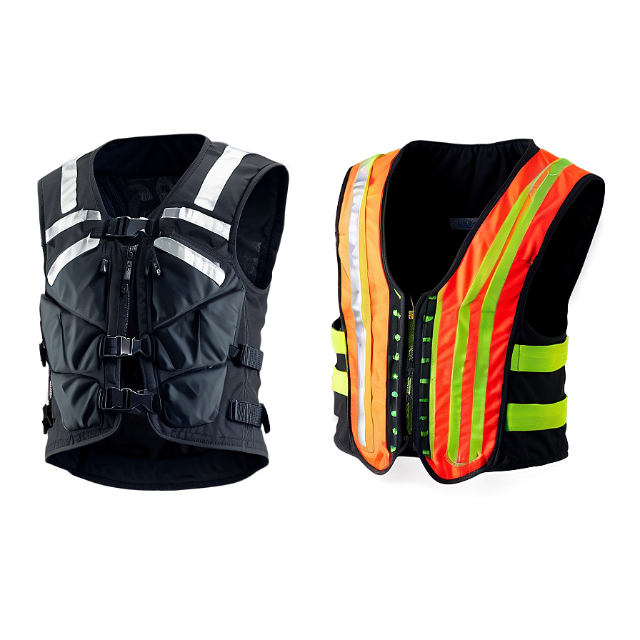 Biker Reflective Vest Png 53