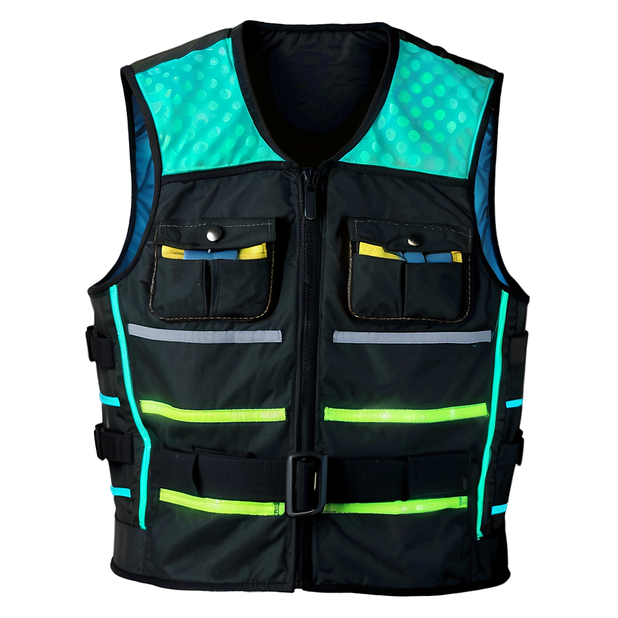 Biker Reflective Vest Png Rmu