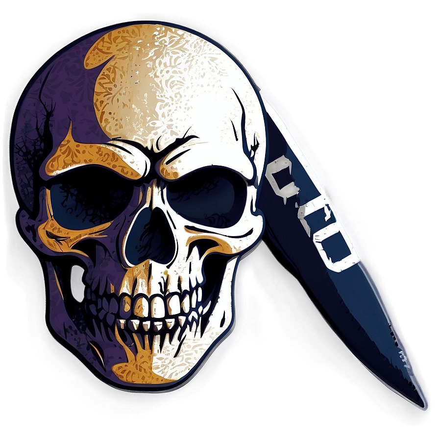 Biker Skull Graphic Png 5