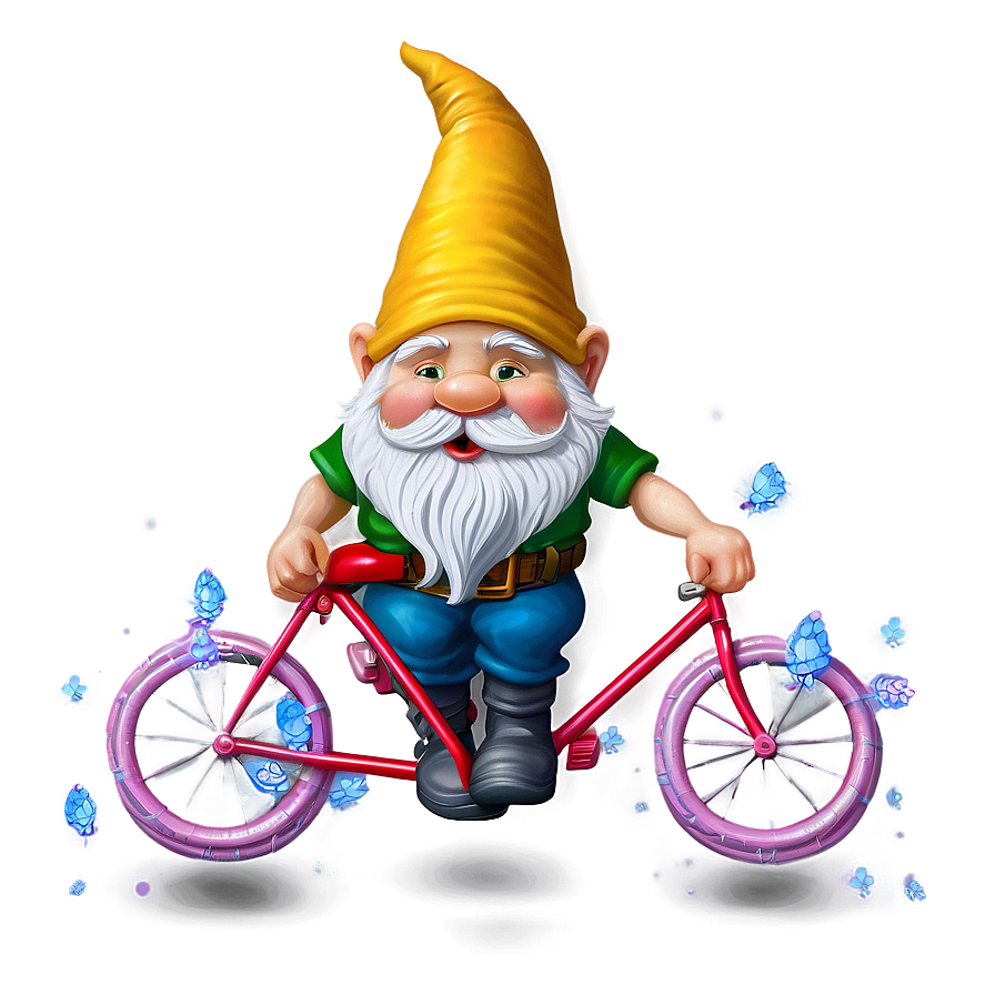 Biking Garden Gnome Png Ayu