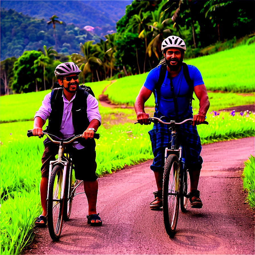 Biking Through Historic Towns Png Rbl57