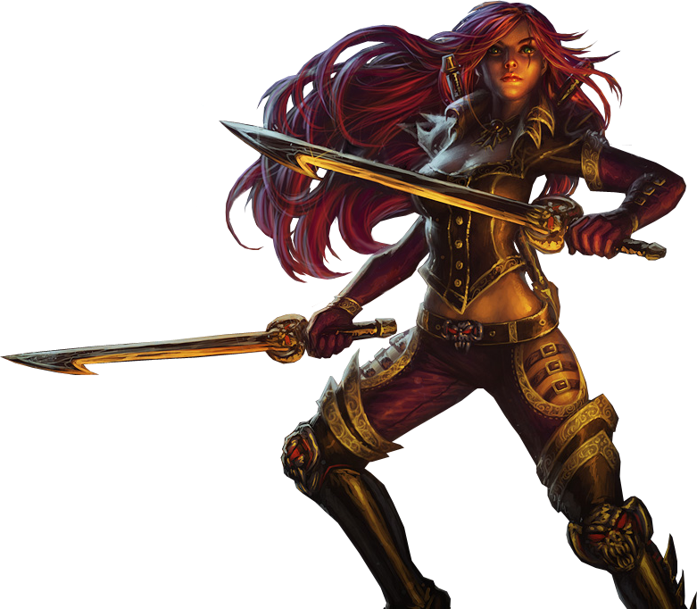 Bilgewater Katarina Skin Png Image - Katarina League Of Legends Png, Transparent Png PNG with transparent background