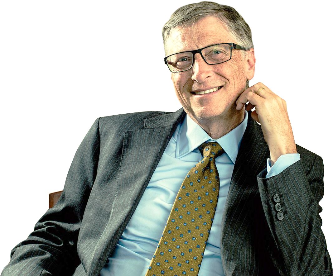 Bill Gates Png Image - Best Motivational Quotes Of Bill Gates For Students, Transparent Png PNG with transparent background