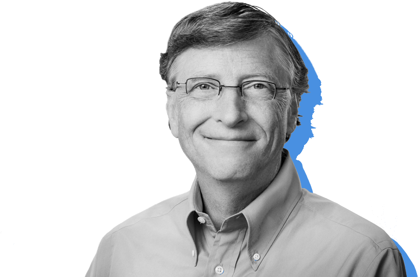 Bill Gates Portrait Smile