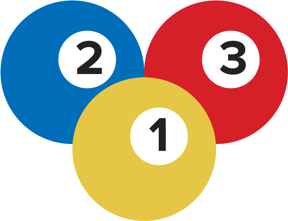 Sunday 3 Ball - 3 Pool Balls Png, Transparent Png PNG with transparent background