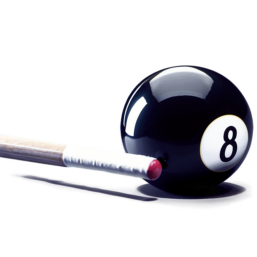 Billiard Eight Ball Art Png Xaj53