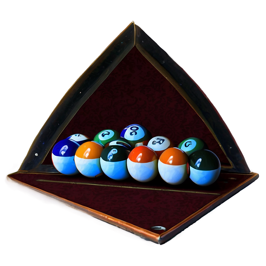 Billiards Rack Triangle Png Swg