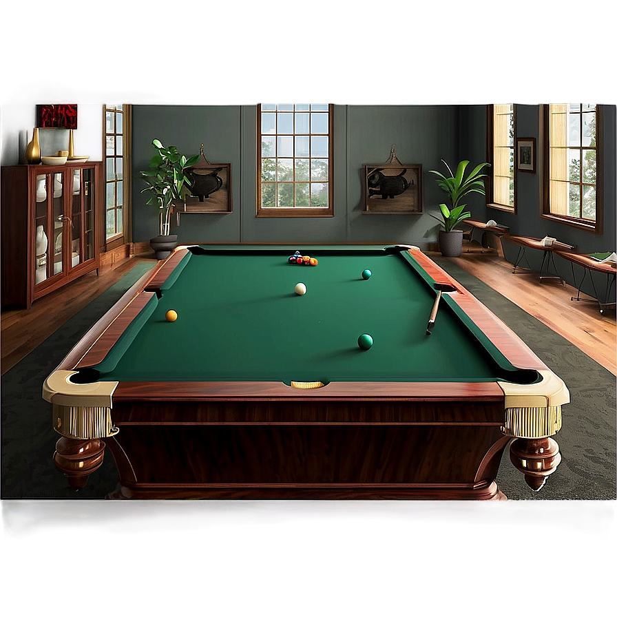 Billiards Room Interior Png 63