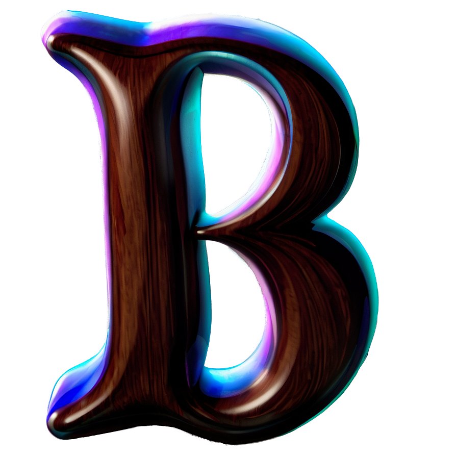 Billowing Letter B Png 40