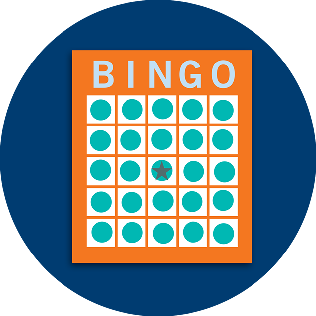 A Bingo Card Pattern Showing All Spaces Covered - Bingo Carte Pleine, HD Png Download PNG with transparent background