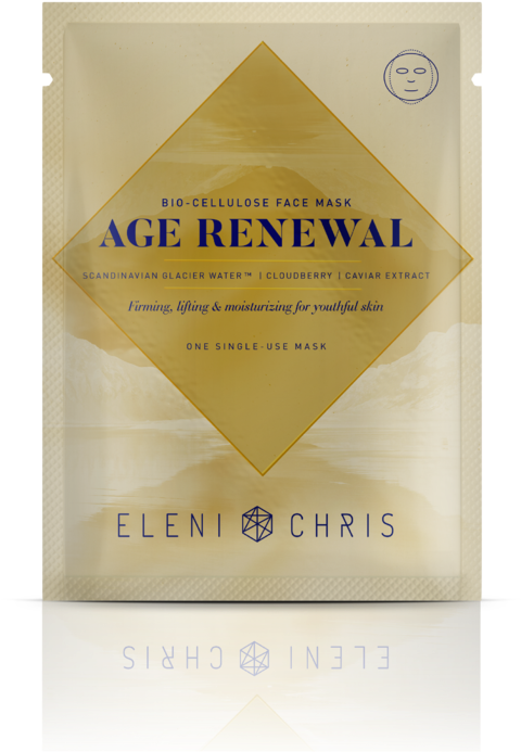 Bio Cellulose Face Mask Age Renewal Packaging