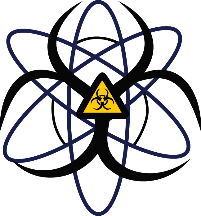 Biohazard Symbol Atomic Design