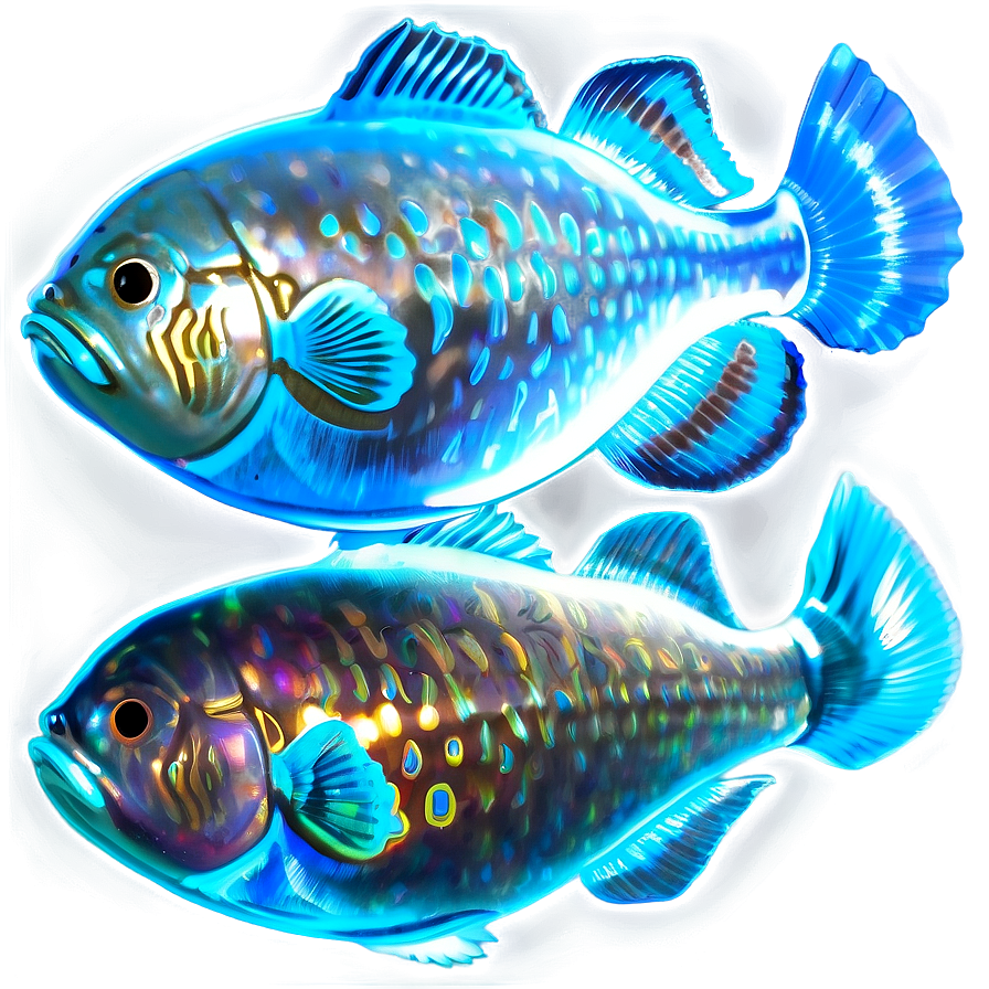 Bioluminescent Fish Glow Png 06132024