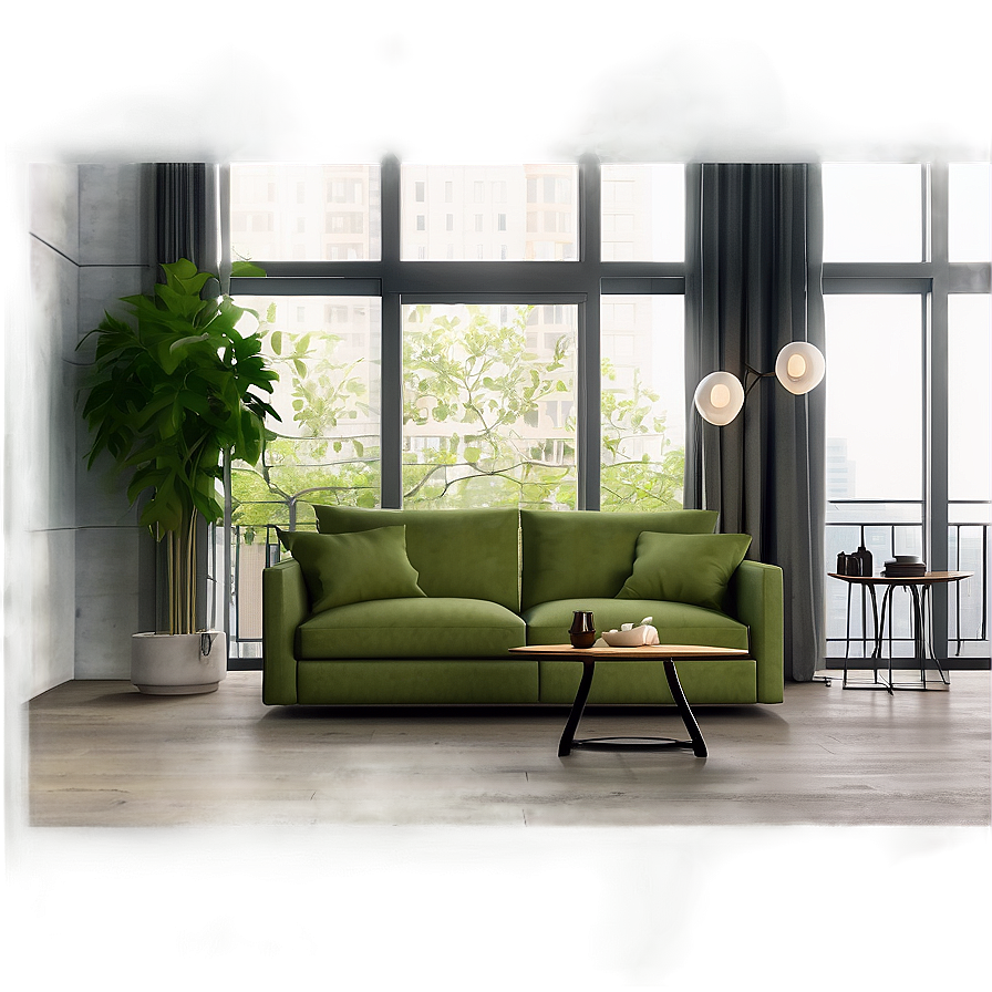 Biophilic Living Room Design Png 97