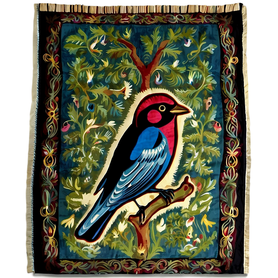 Bird Tapestry Png 95