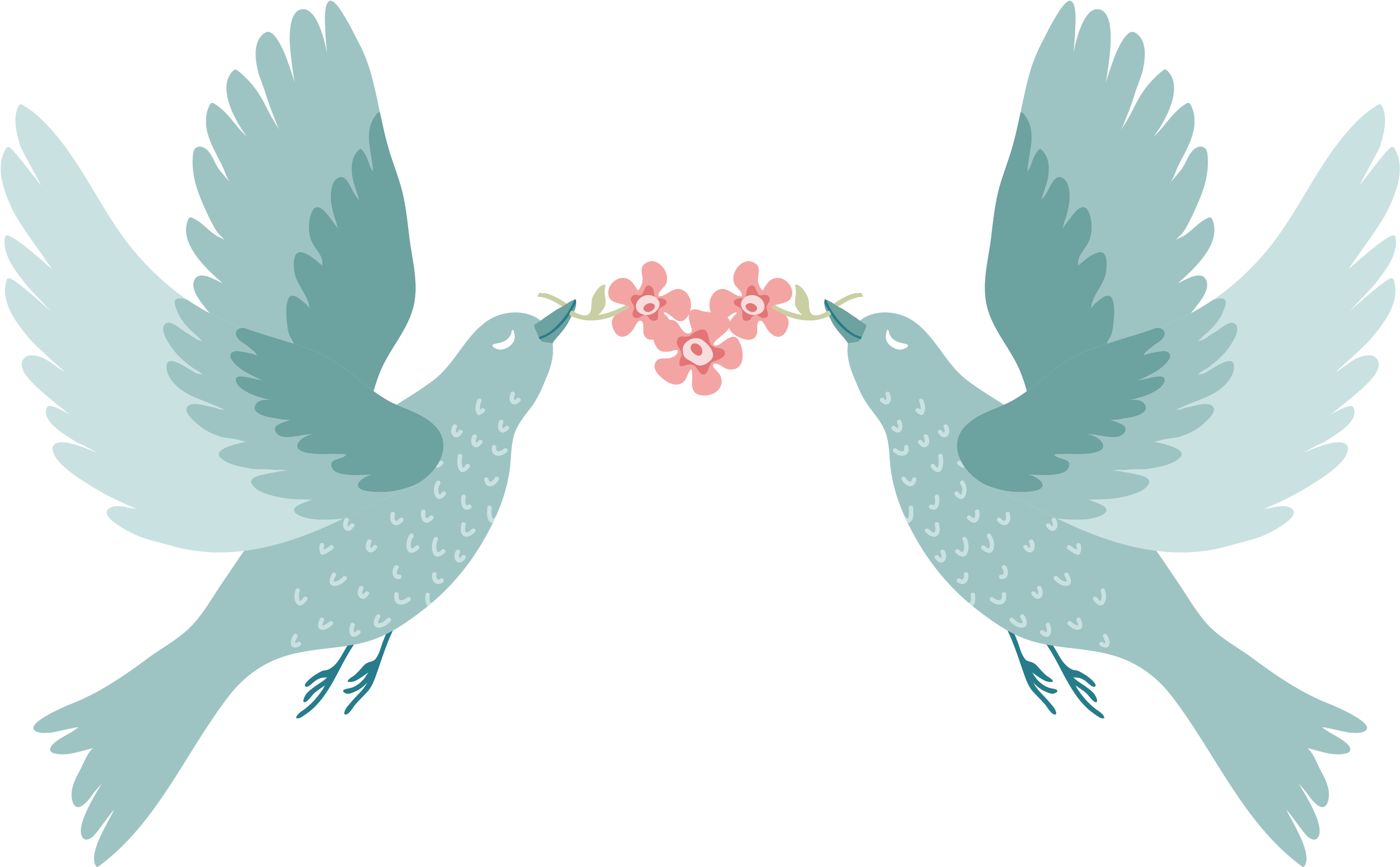 Bird Wedding Invitation Paper - Wedding Love Birds Png, Transparent Png PNG with transparent background