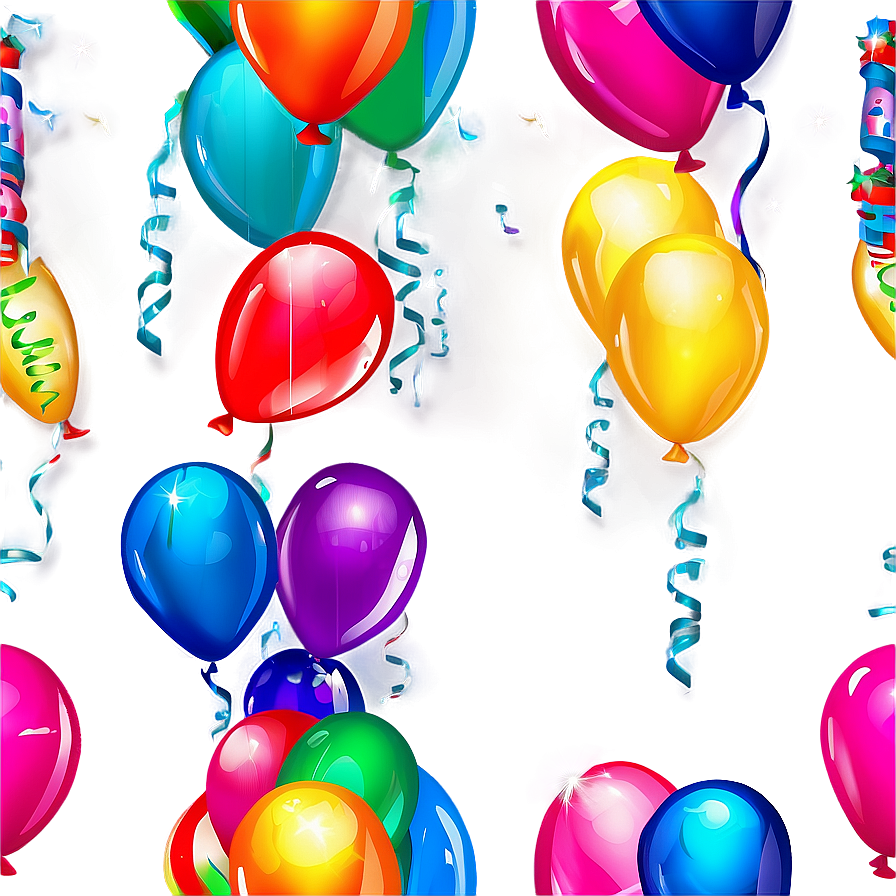 Birthday Balloon Clipart Png 06272024