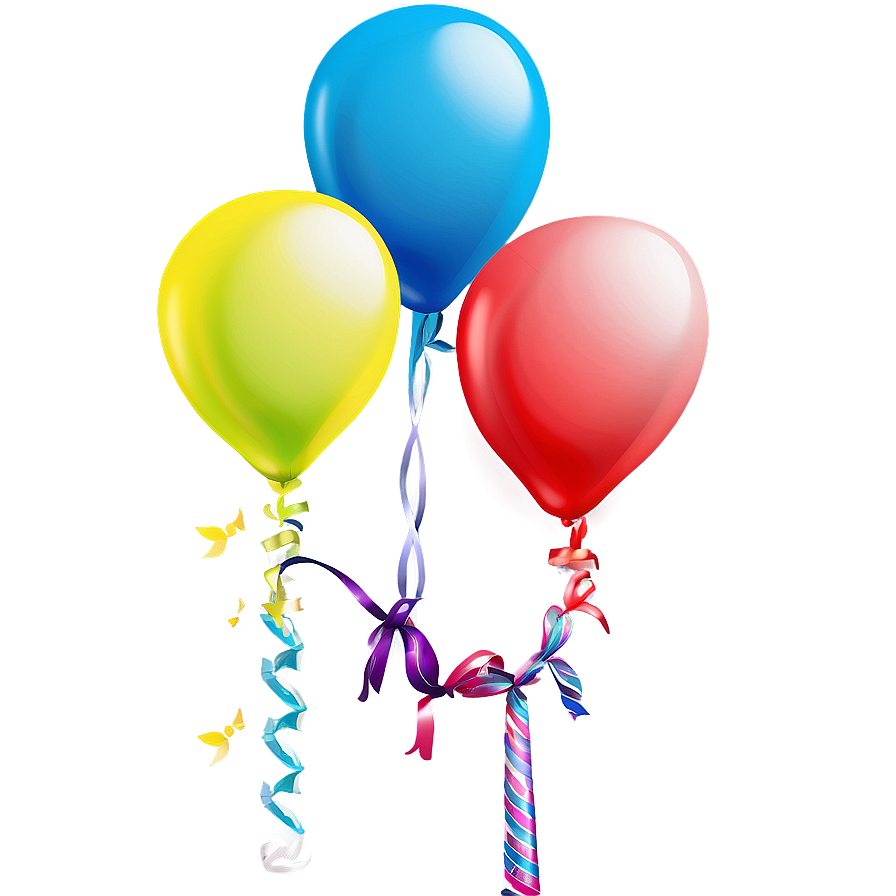 Birthday Balloons Png Wkp86