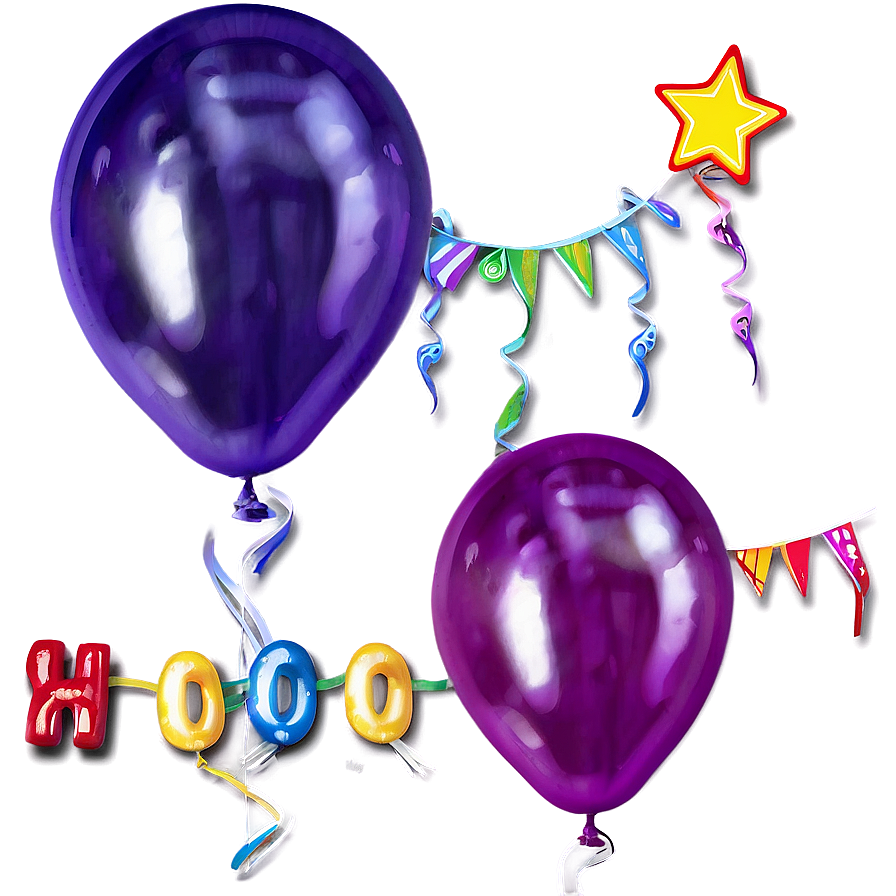 Birthday Balloons Png Ybl43