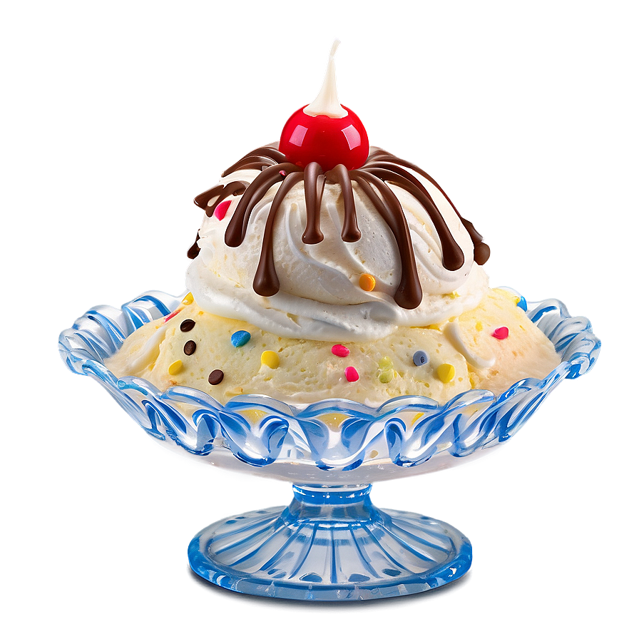 Birthday Cake Ice Cream Sundae Png Nyw20