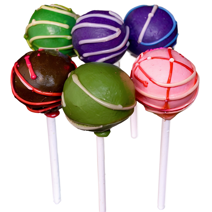 Birthday Cake Pops Png 06272024