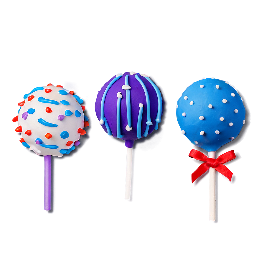 Birthday Cake Pops Png Xxu76