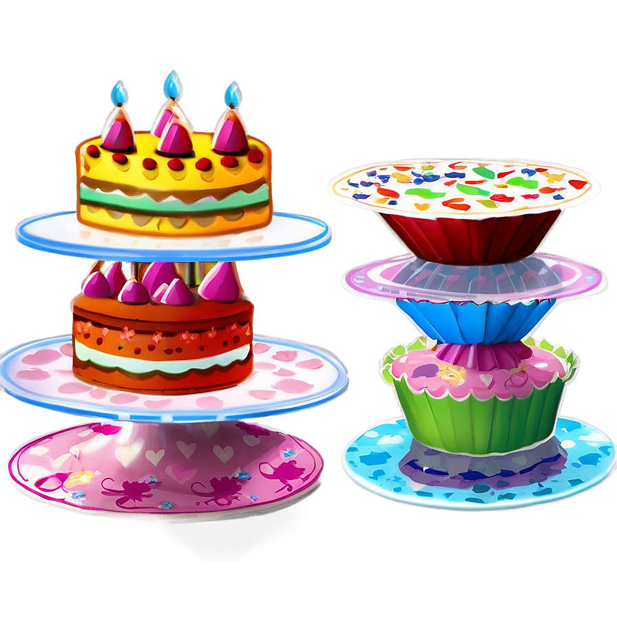 Birthday Cake Stand Png 05042024