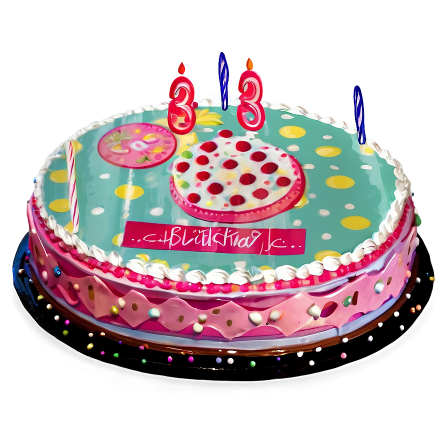 Birthday Cake Stand Png 27