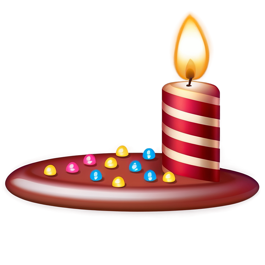 Birthday Candle Emoji Png Rkx