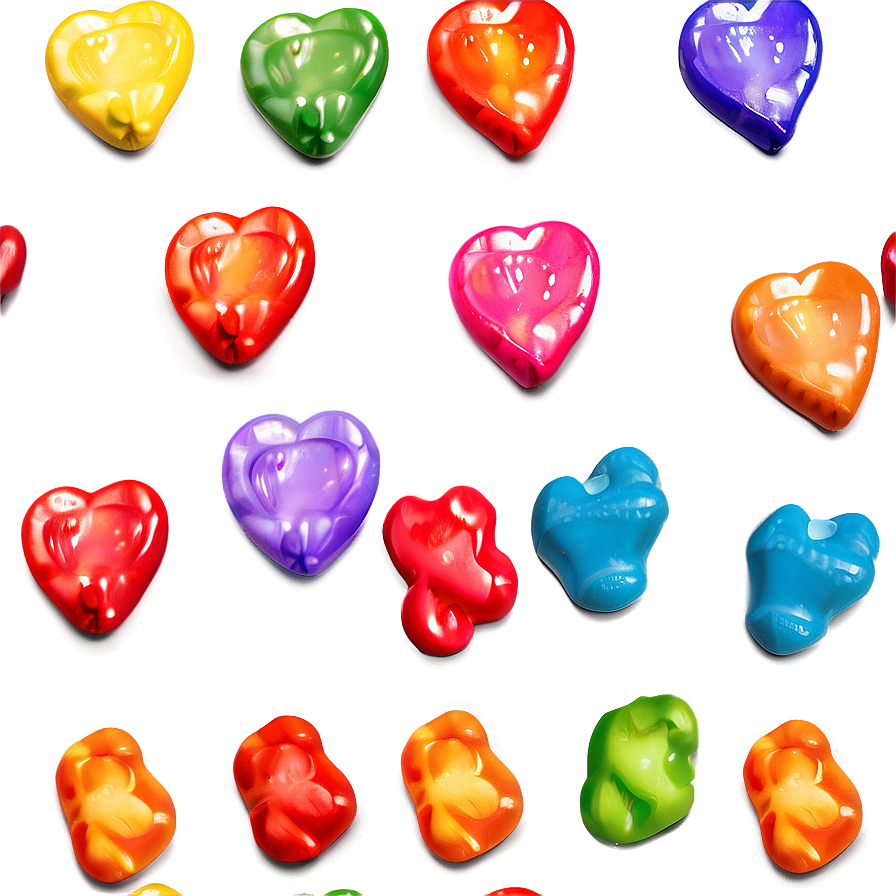 Birthday Candy Hearts Png Wvh