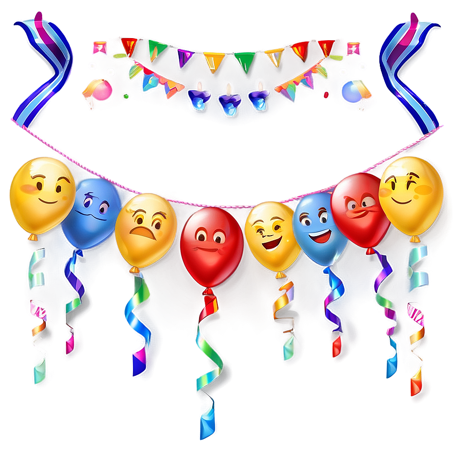 Birthday Celebration Emoji Png Reh