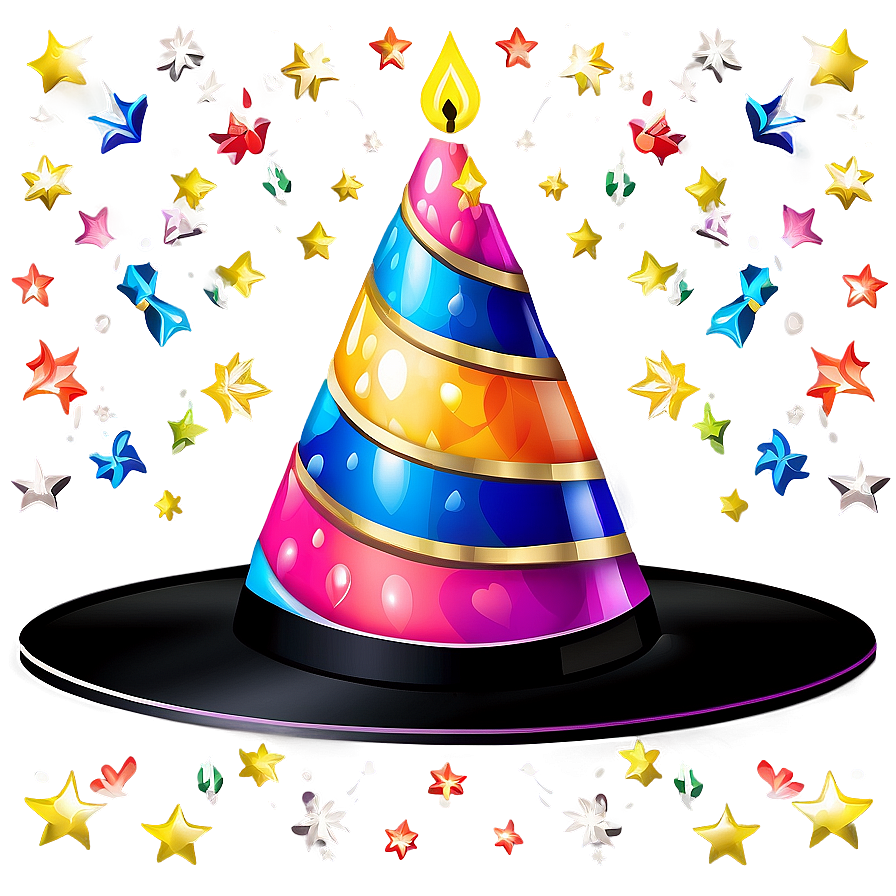 Birthday Celebration Hat PNG lga8 PNG image with a transparent background, free high-resolution download