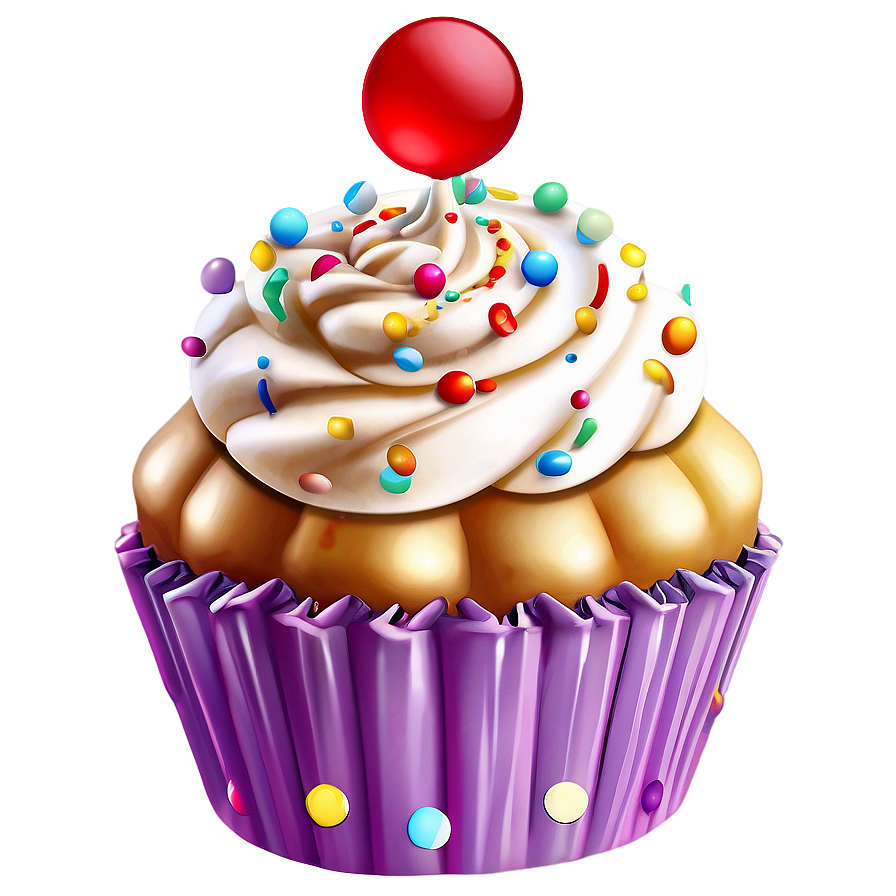 Birthday Cupcake Emoji Png 06272024