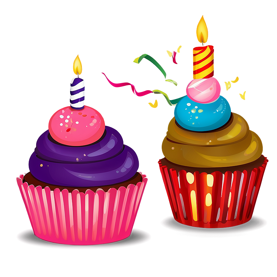 Birthday Cupcake Png Bqj24