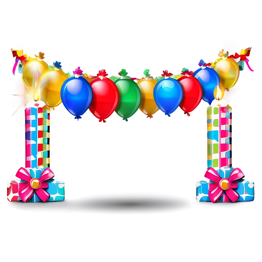 Birthday Decorations Png 80