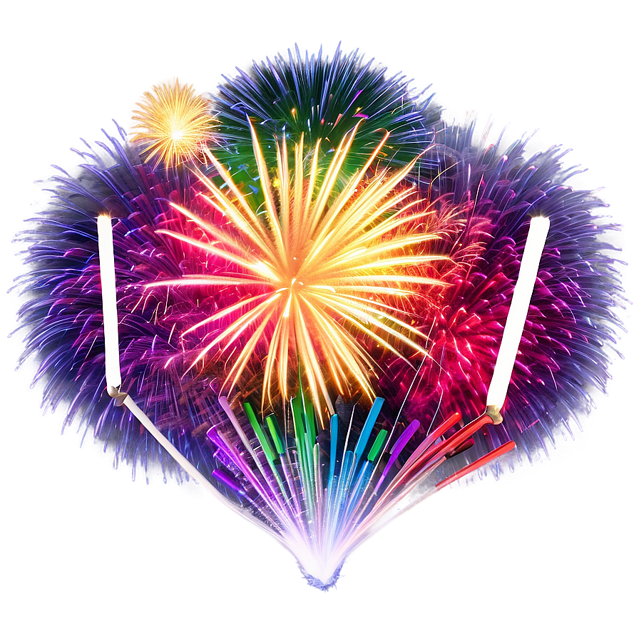 Birthday Fireworks Png Ndn