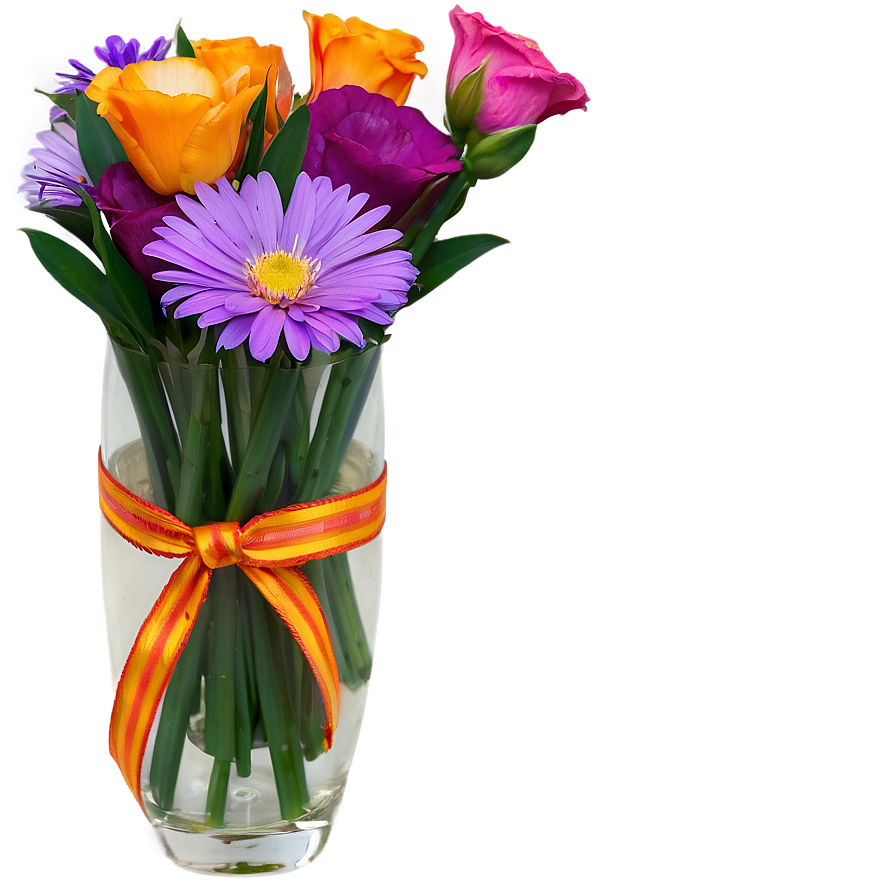 Birthday Flowers In Vase Png 06272024