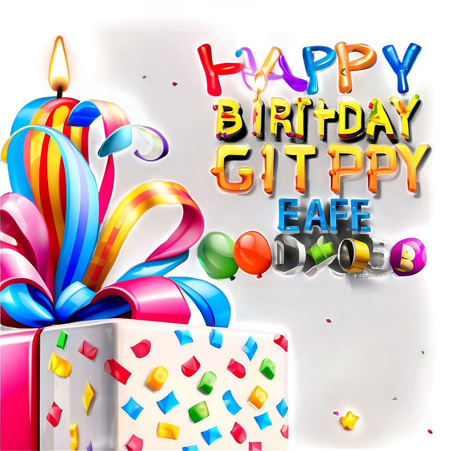 Birthday Gift Box Png Mkj