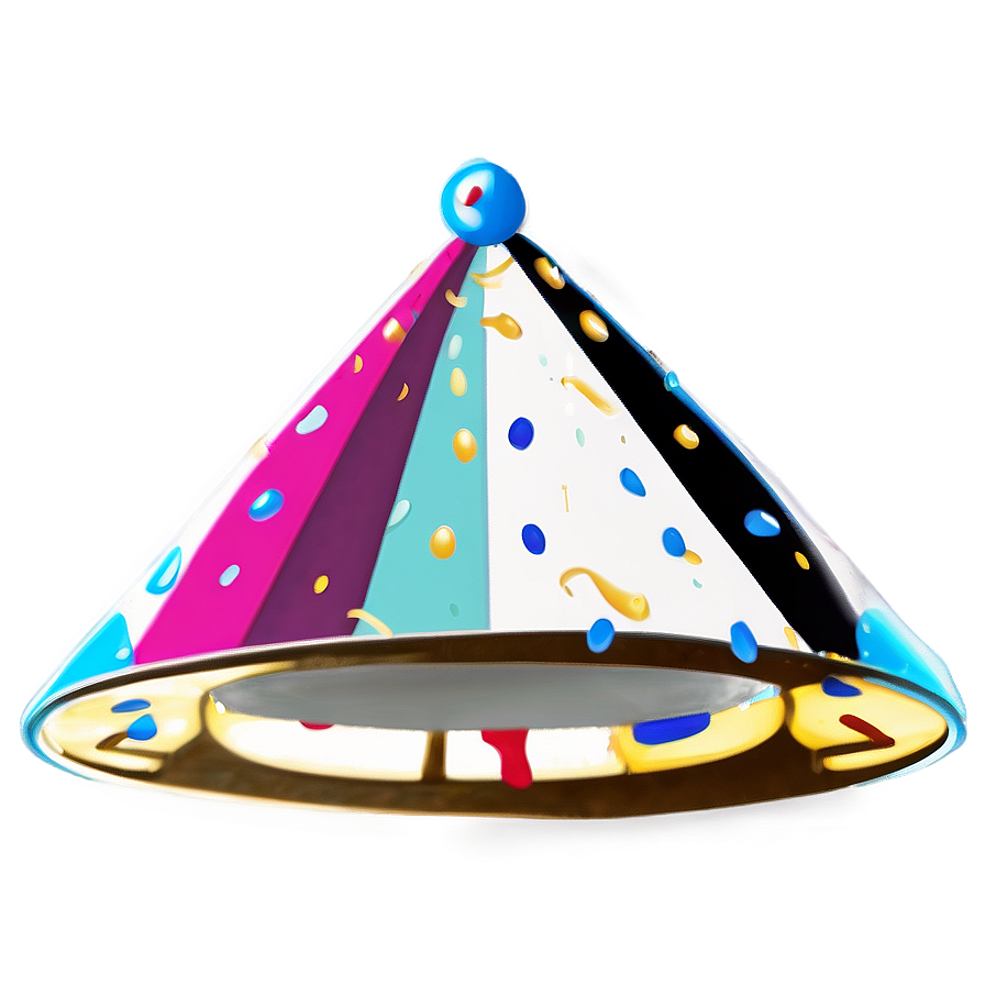 Birthday Hat Confetti Png Lhh3