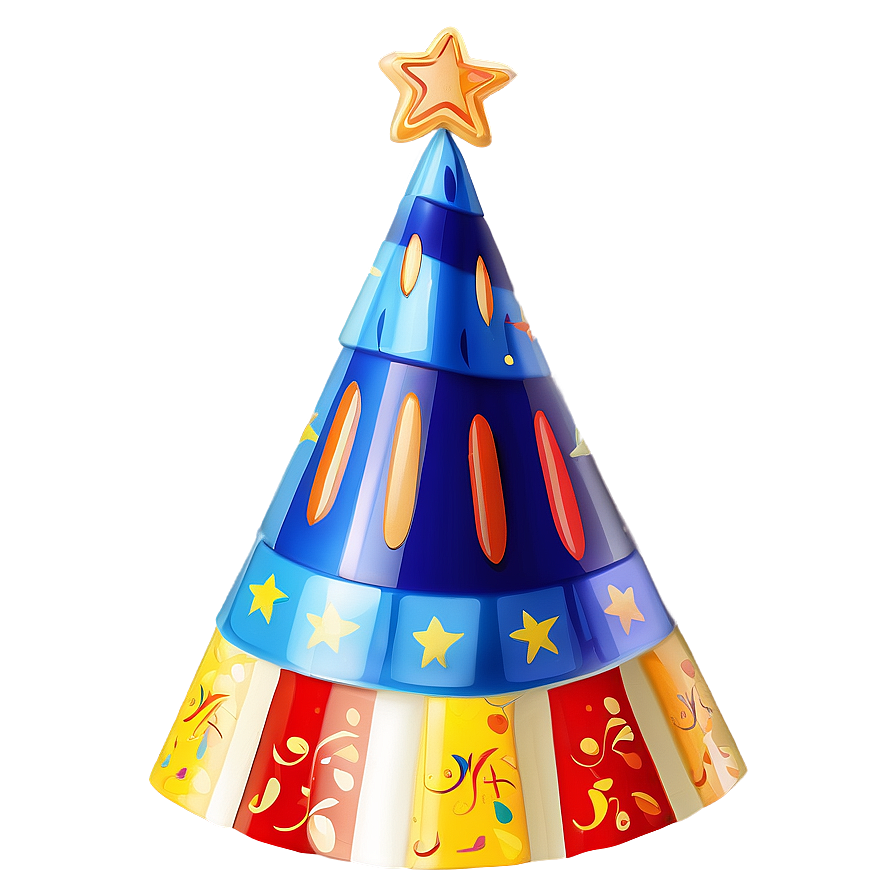 Birthday Hat for Toddlers PNG 05042024 PNG image with a transparent background, free high-resolution download