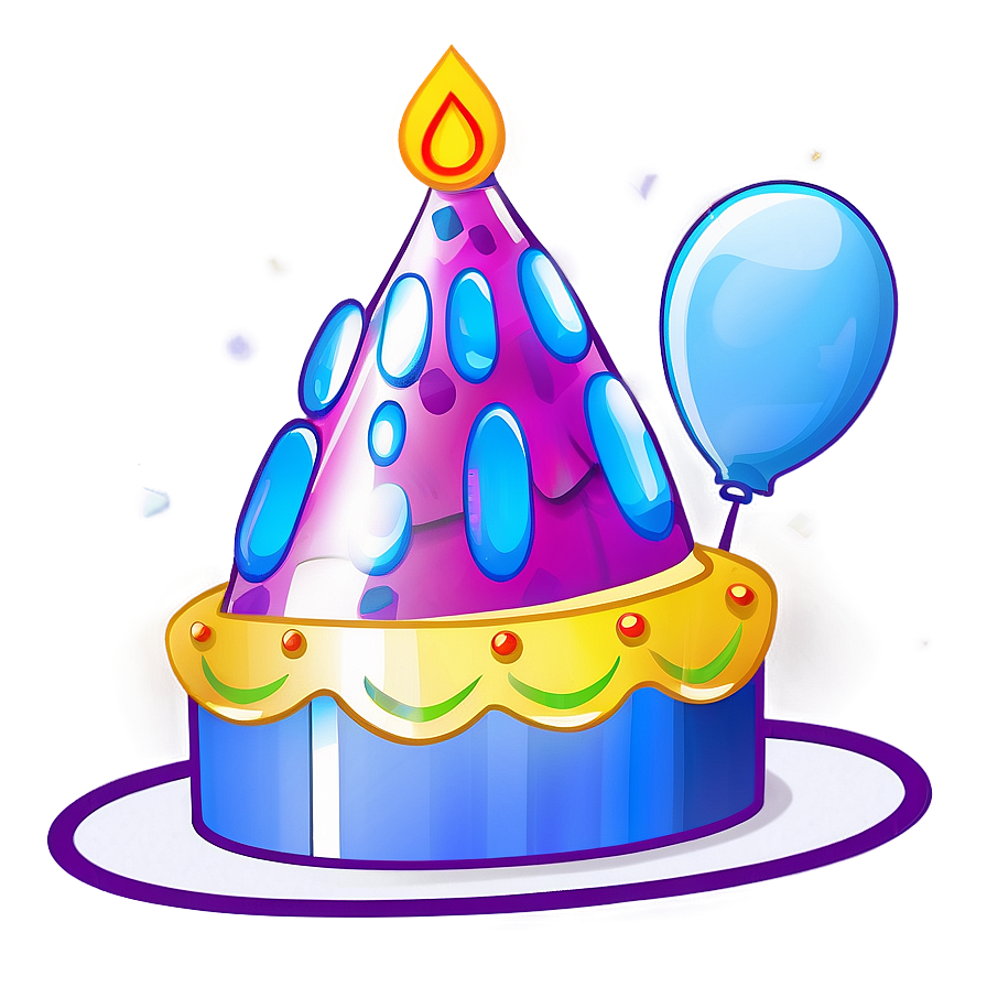 Birthday Hat Icon PNG hkr81 PNG image with a transparent background, free high-resolution download