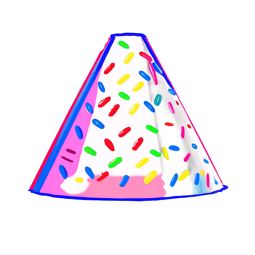 Birthday Hat Outline PNG 05042024 PNG image with a transparent background, free high-resolution download