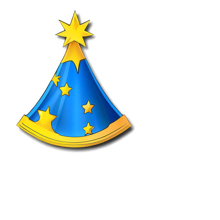 Birthday Hat Outline PNG 05042024 PNG image with a transparent background, free high-resolution download