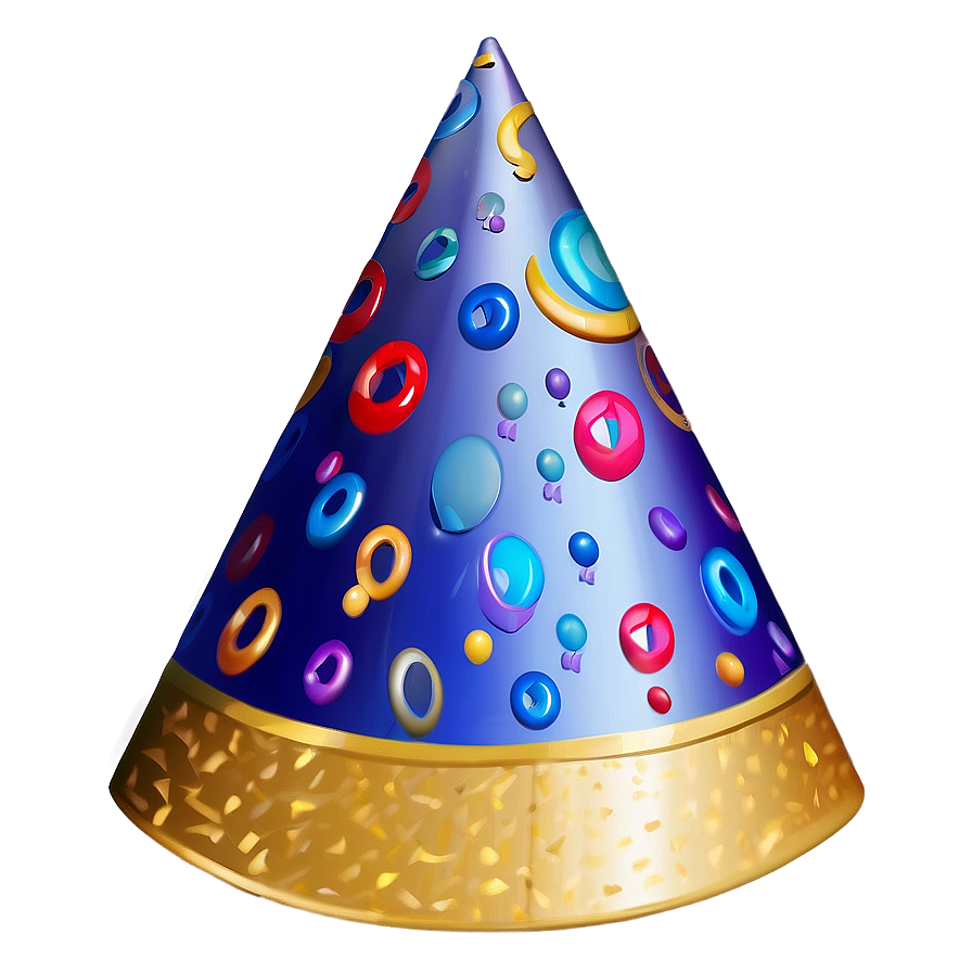 Birthday Hat Set PNG geq PNG image with a transparent background, free high-resolution download