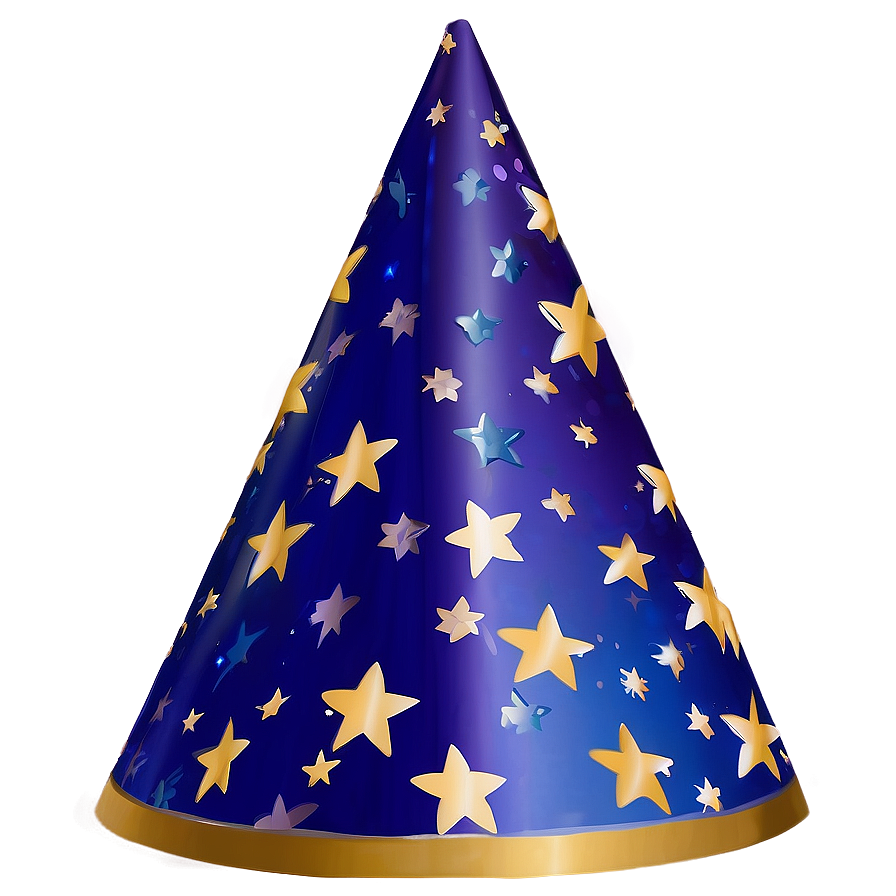 Birthday Hat With Stars Png 60