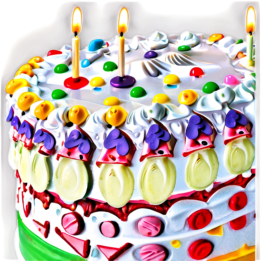 Birthday Party Cake Png 05042024