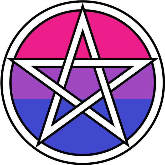 Bisexual Pride Pentagram