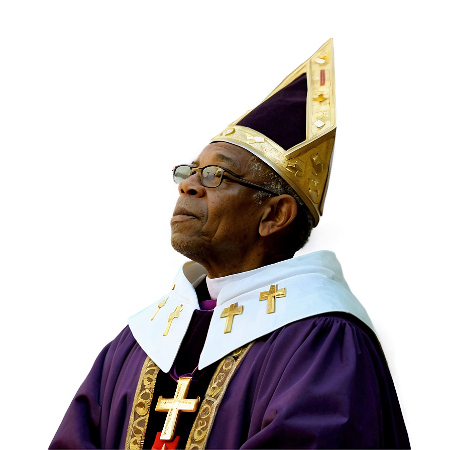 Bishop In Cathedral Png Euq