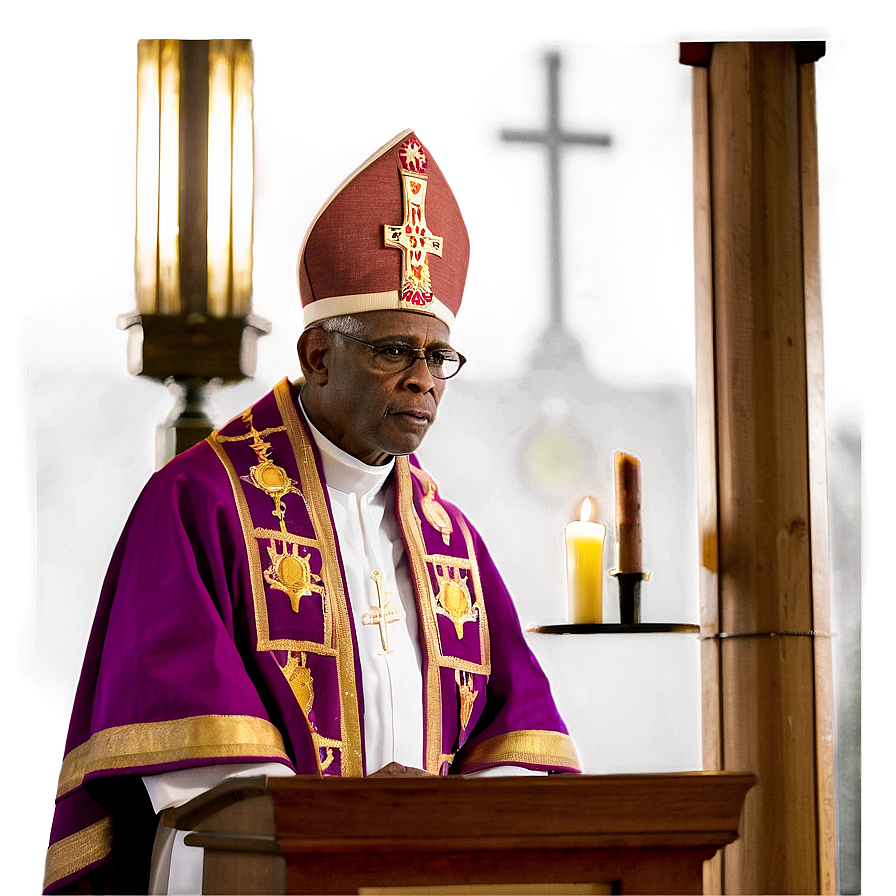 Bishop Leading Mass Png 06252024